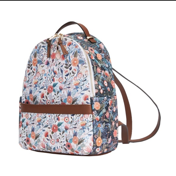 Gorgeous Parfois floral Backpack bag sold out rare - Picture 1 of 9